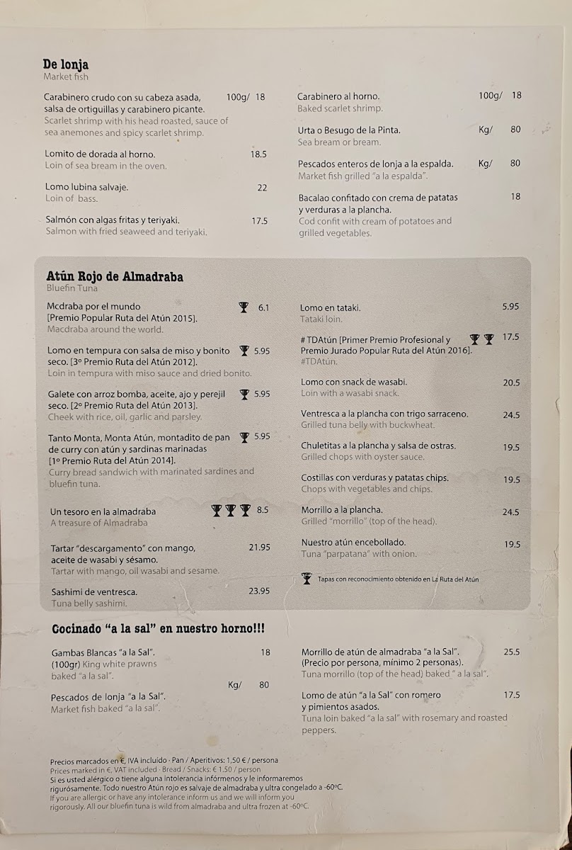 Menu Restaurante La Sal-4
