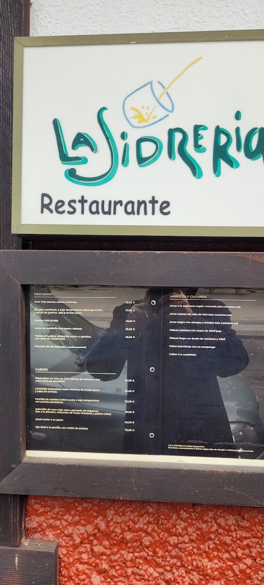 Menu Restaurante La Sidrería-3