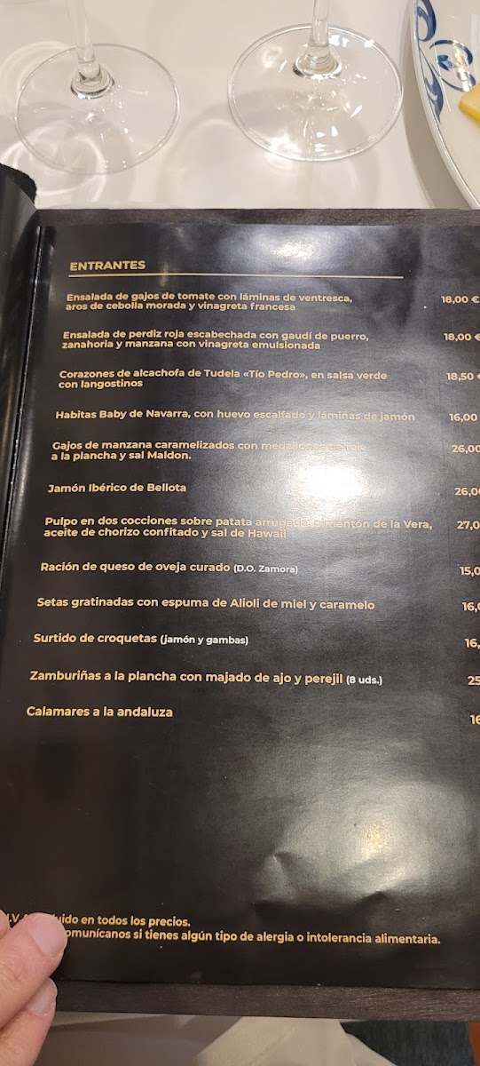 Menu Restaurante La Sidrería-4
