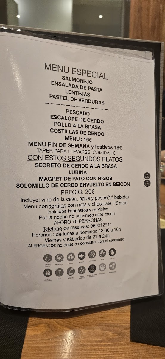 Menu Restaurante La Venta-10