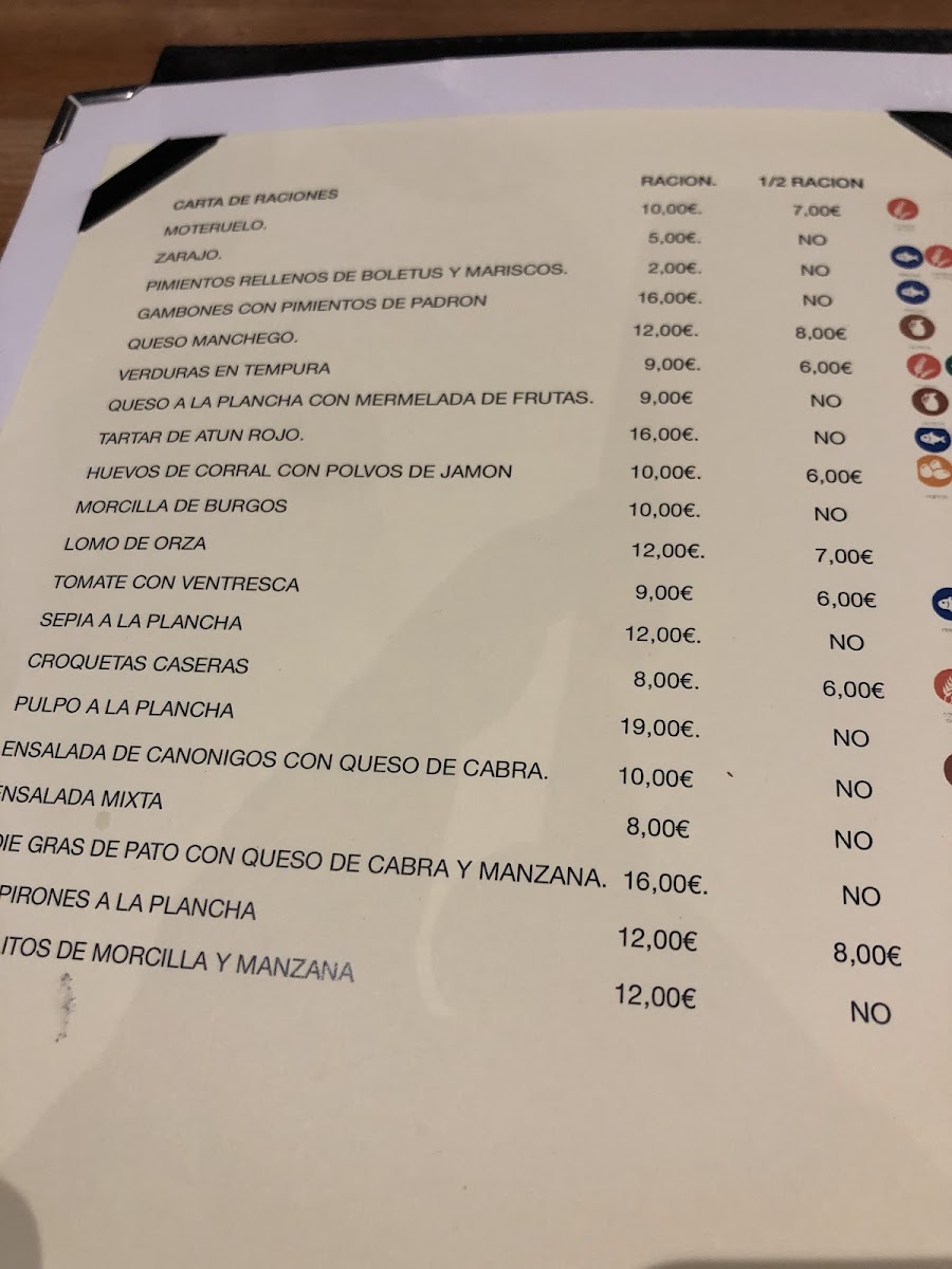 Menu Restaurante La Venta-9