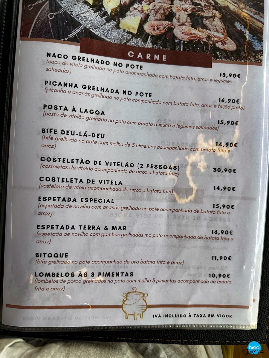 Menu Restaurante Lagoa Verde-1