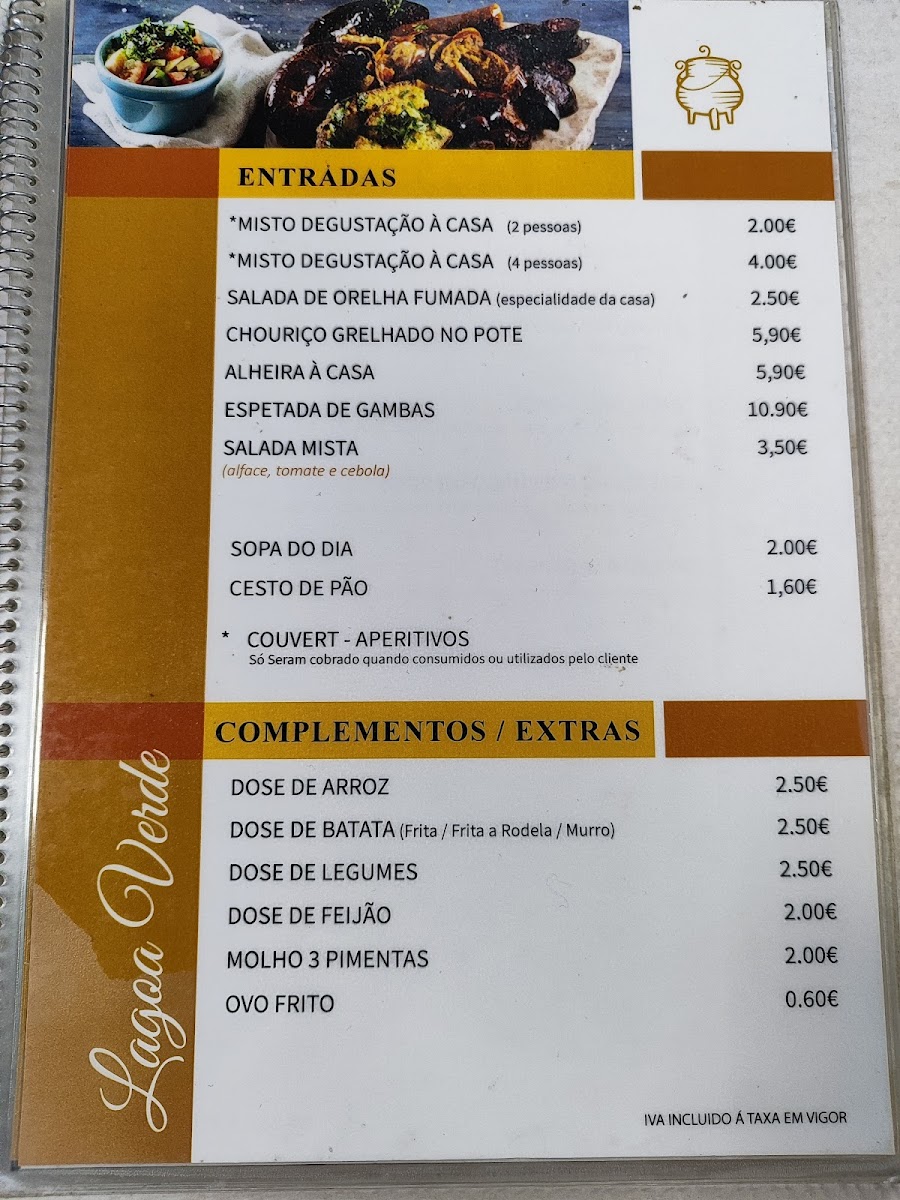 Menu Restaurante Lagoa Verde-8
