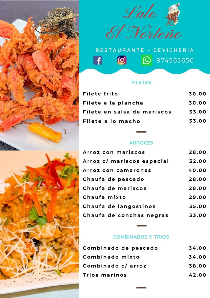 Menu Restaurante Lalo El Norteño-1