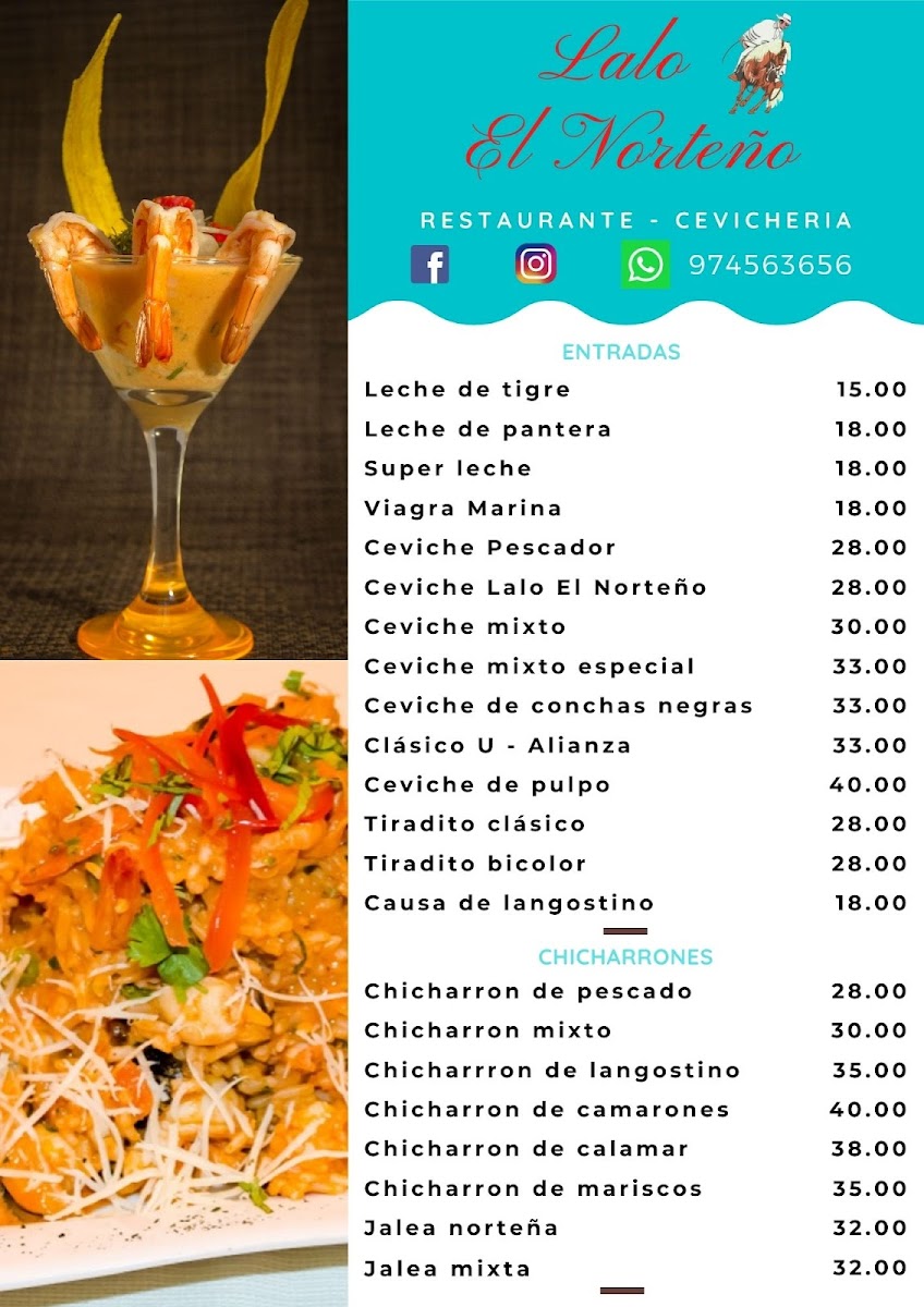Menu Restaurante Lalo El Norteño-2