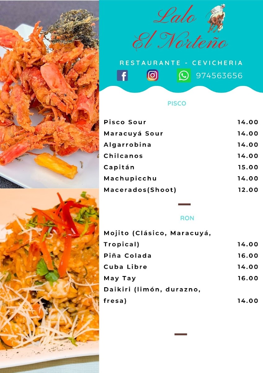 Menu Restaurante Lalo El Norteño-5