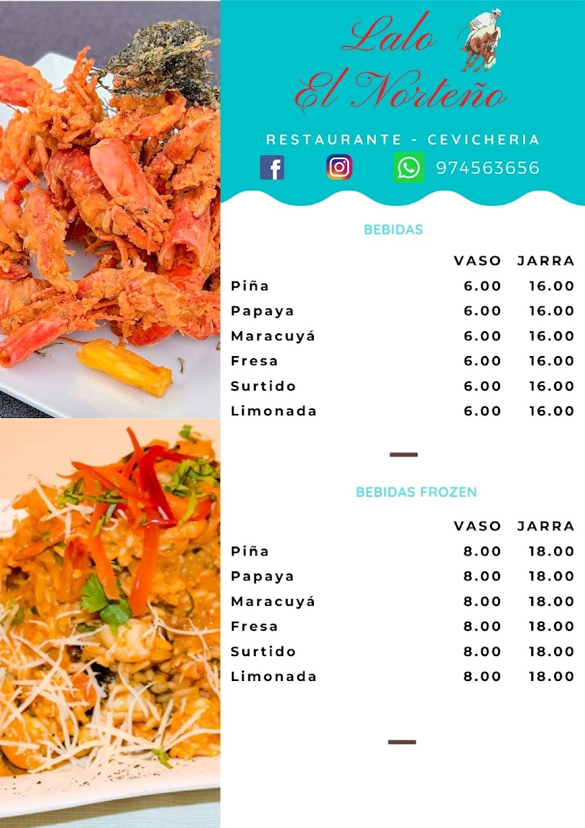 Menu Restaurante Lalo El Norteño-6