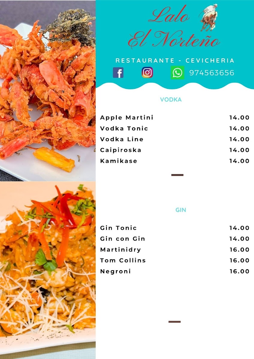Menu Restaurante Lalo El Norteño-8