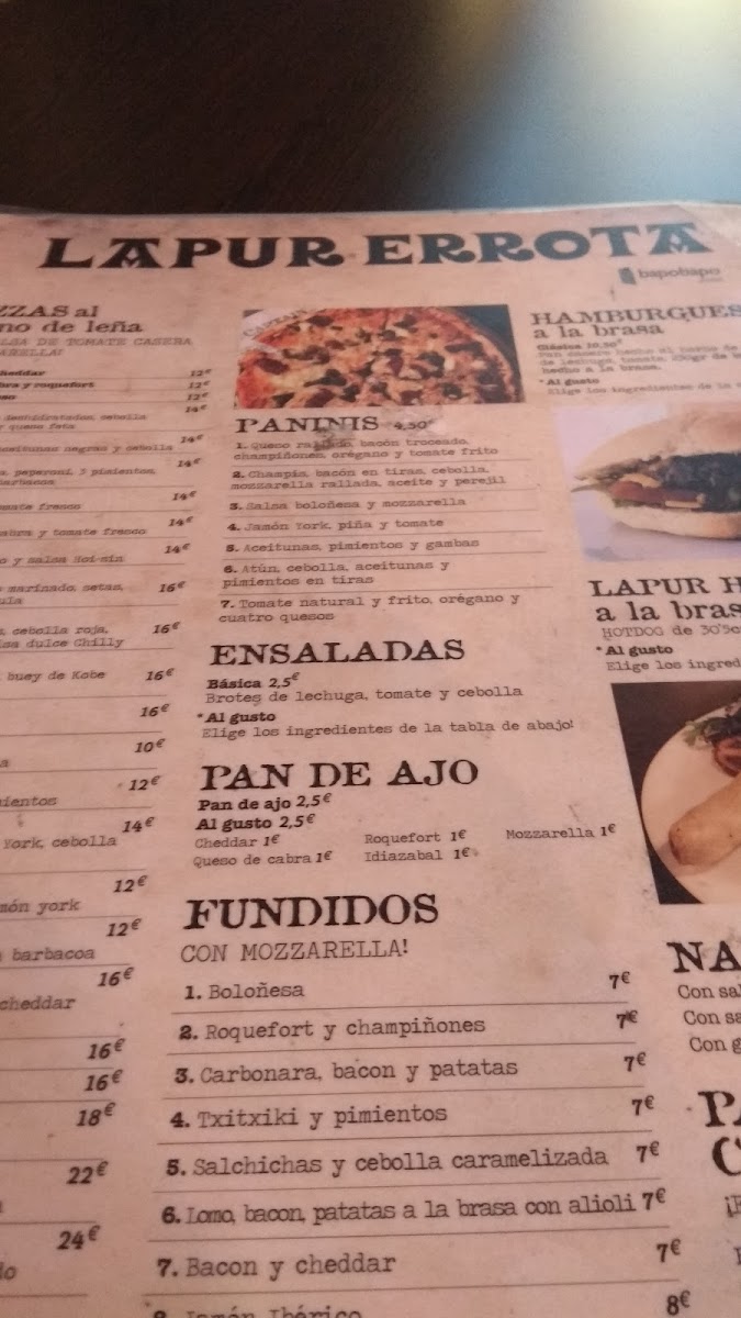 Menu Restaurante Lapur Errota-8