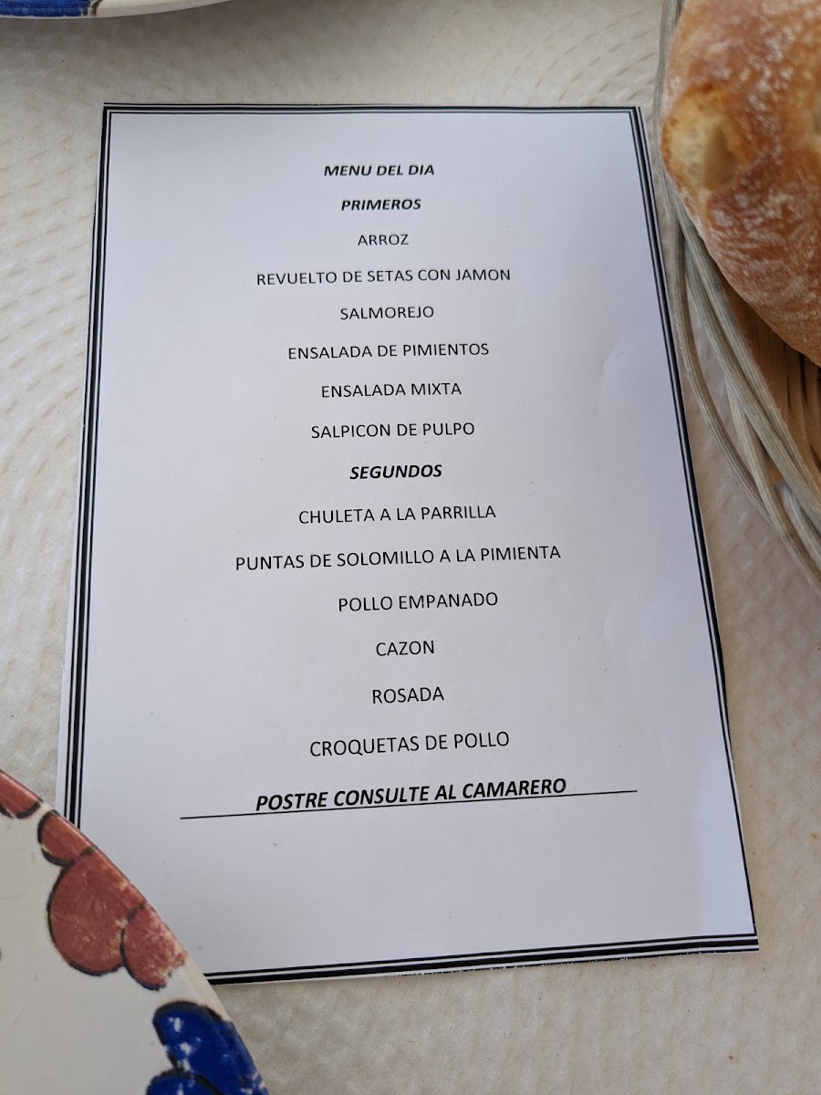 Menu Restaurante Las Águilas-2