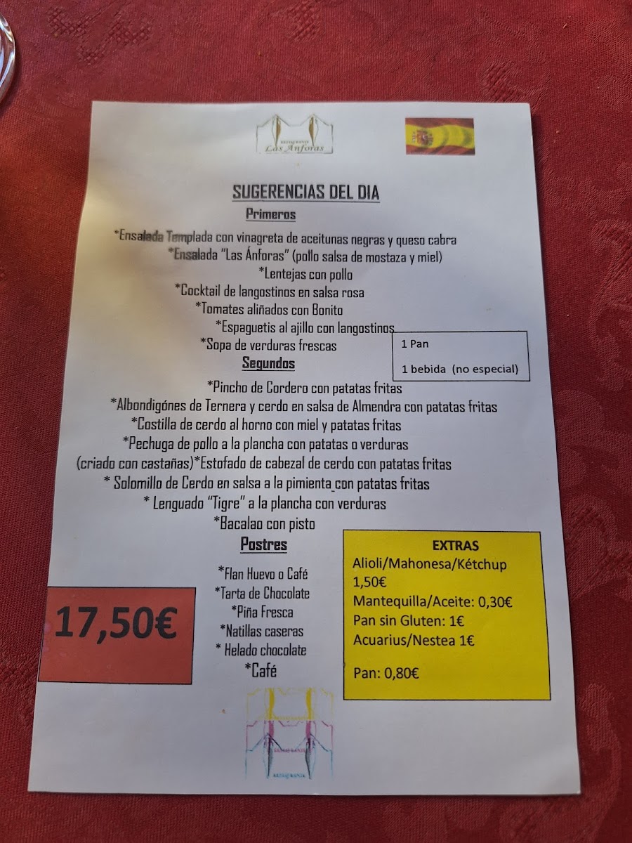 Menu Restaurante Las Ánforas-3