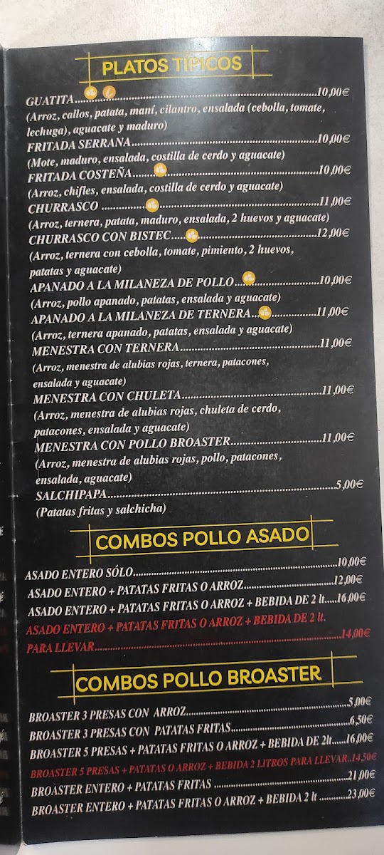 Menu Restaurante Latino El Tropical-3