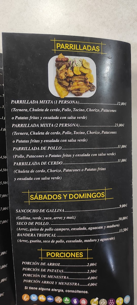 Menu Restaurante Latino El Tropical-4