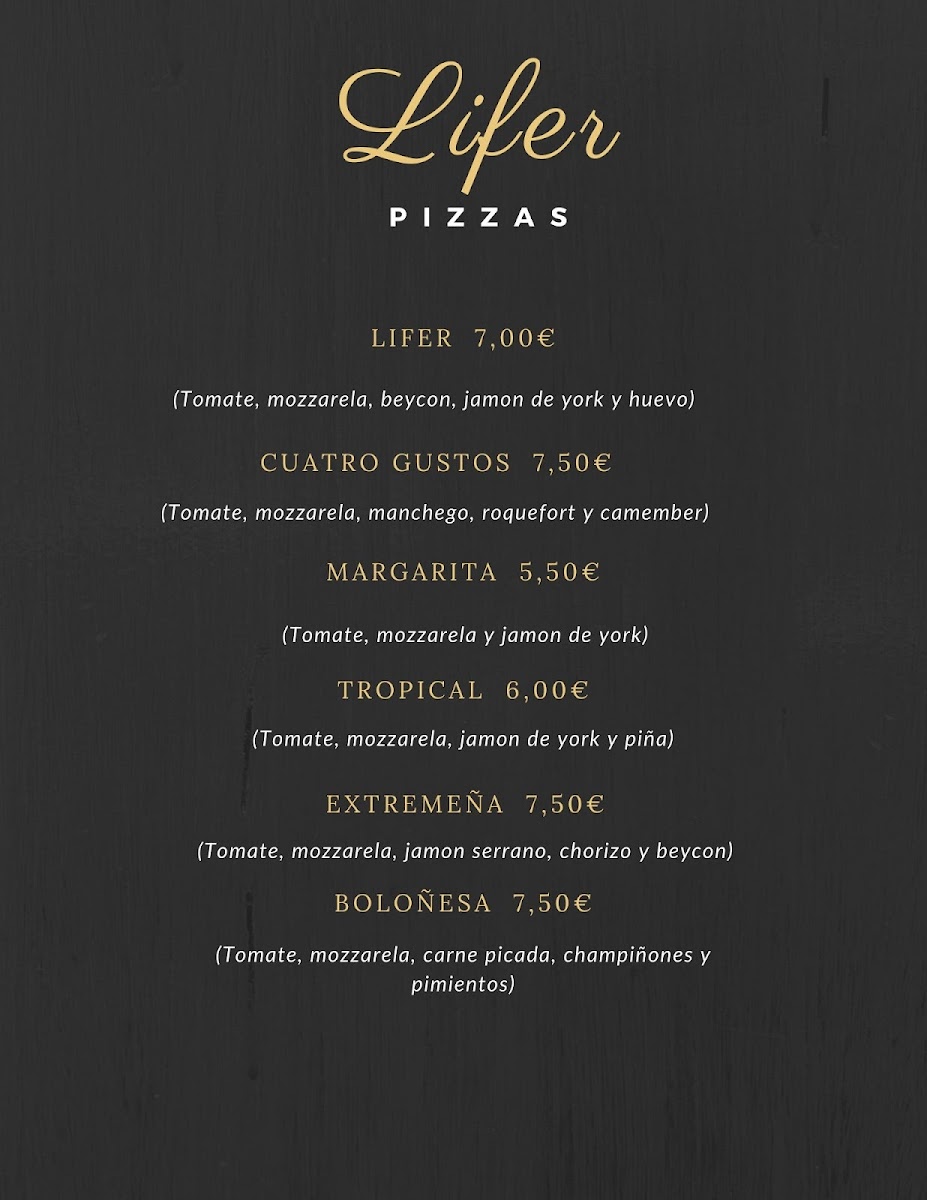 Menu Restaurante Lifer-1