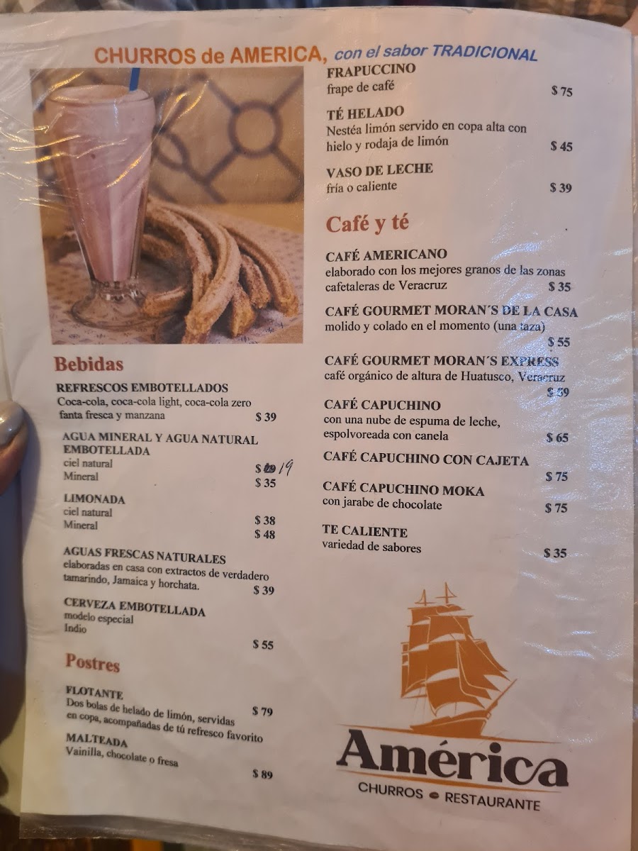 Menu Restaurante Los Churros De América-6