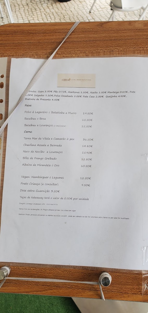 Menu Restaurante Lourenços-6