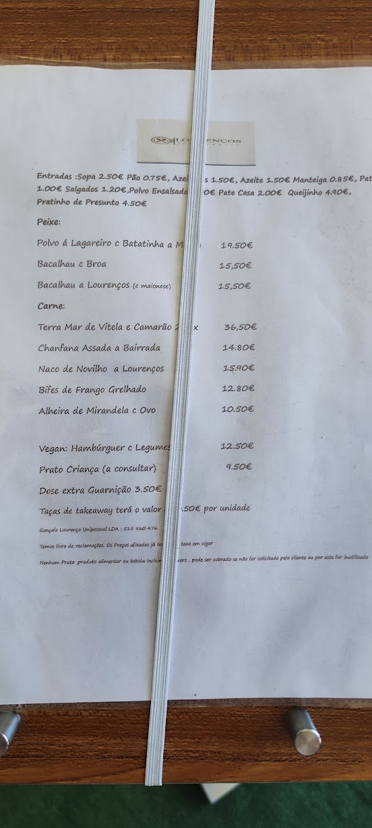Menu Restaurante Lourenços-9