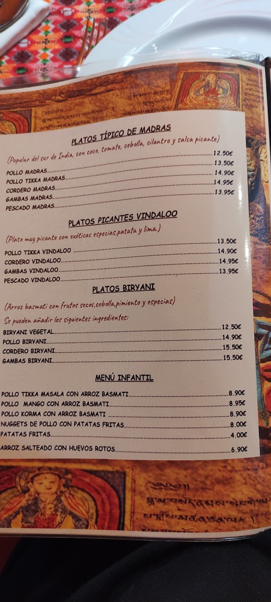 Menu Restaurante Lukla-10