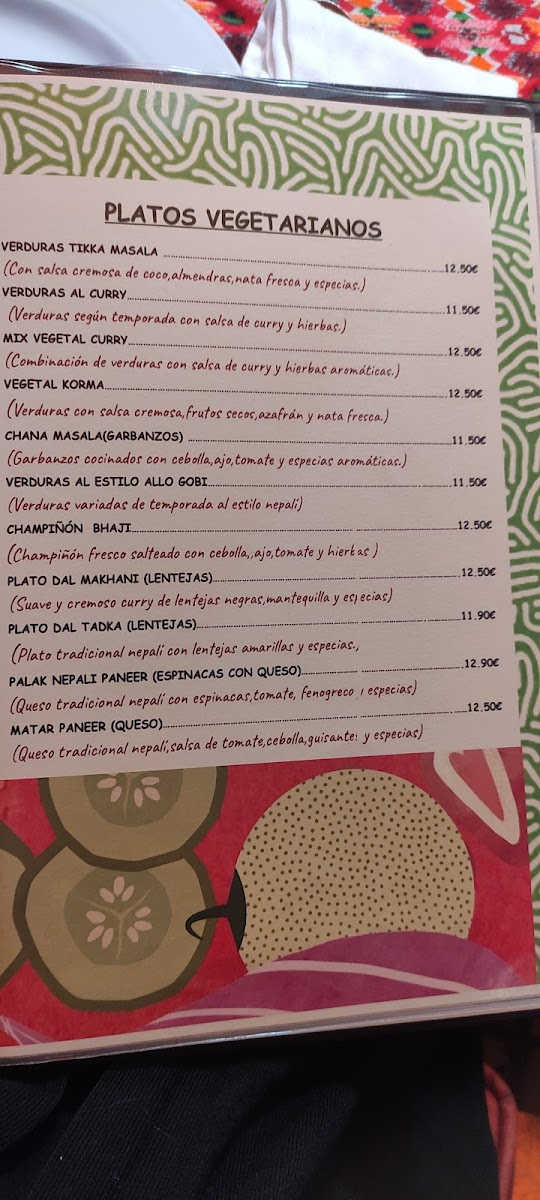 Menu Restaurante Lukla-8