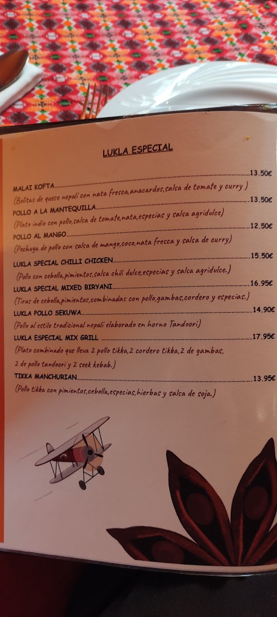 Menu Restaurante Lukla-9
