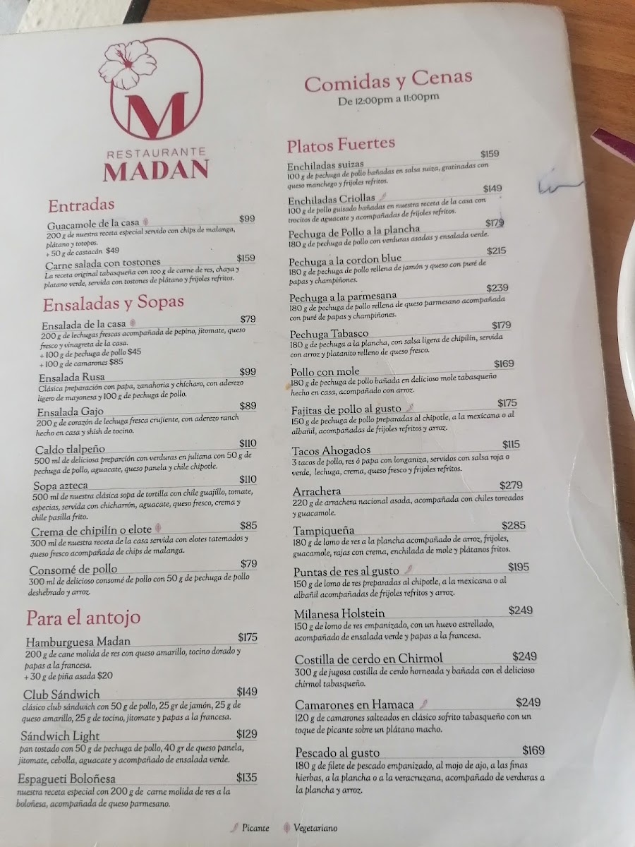 Menu Restaurante Madan-2