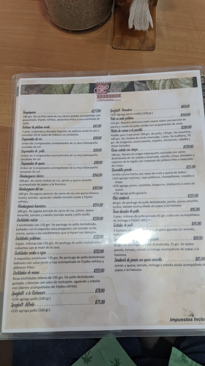Menu Restaurante Madan-9
