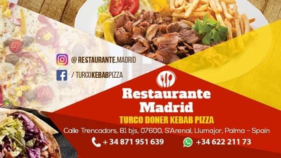 Restaurante Madrid Turco Doner Kebab Pizza-4