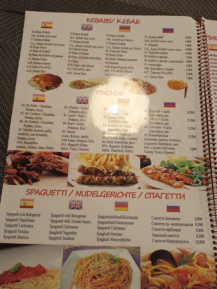 Menu Restaurante Madrid Turco Doner Kebab Pizza-4