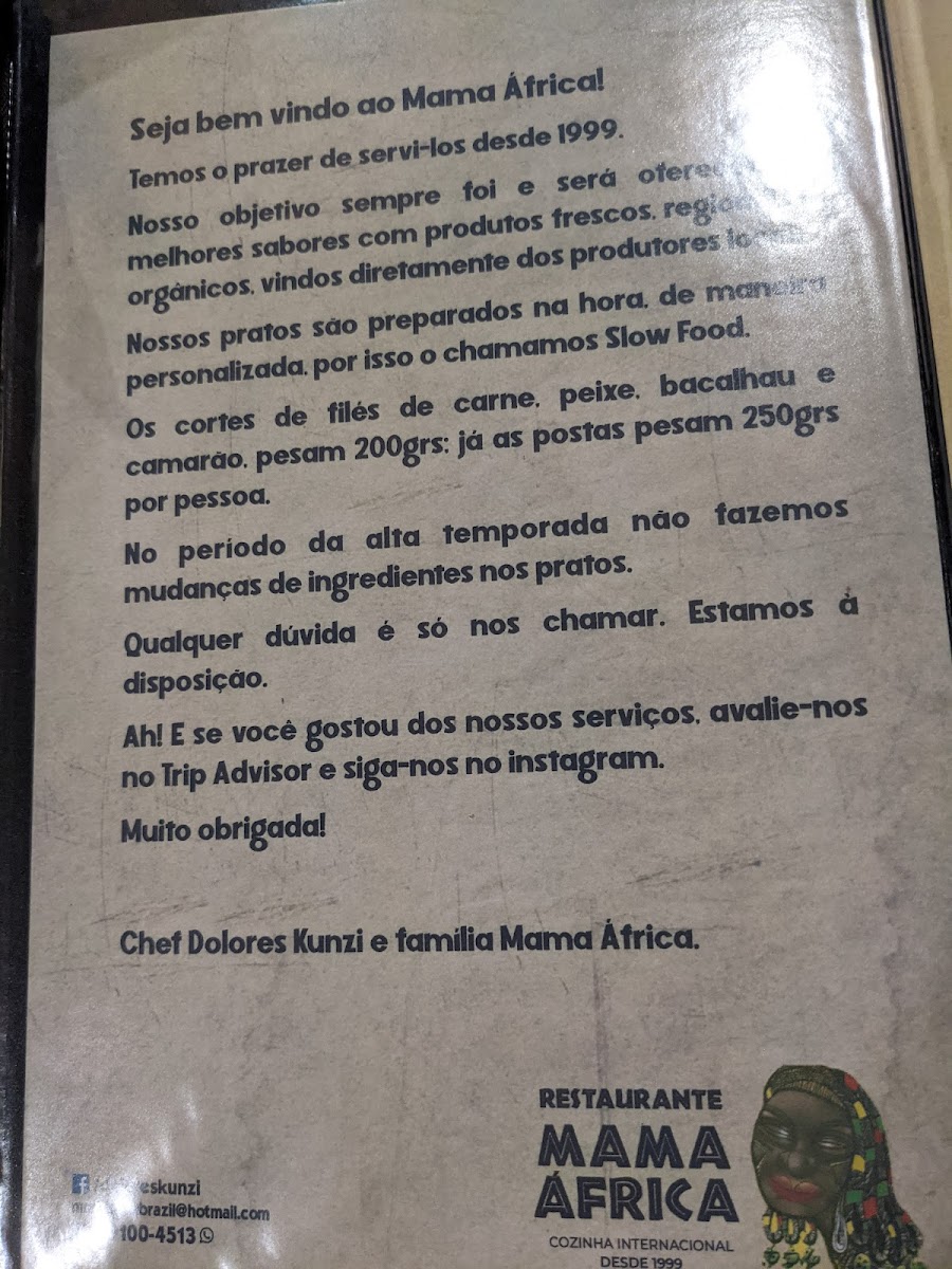 Menu Restaurante Mama África-10
