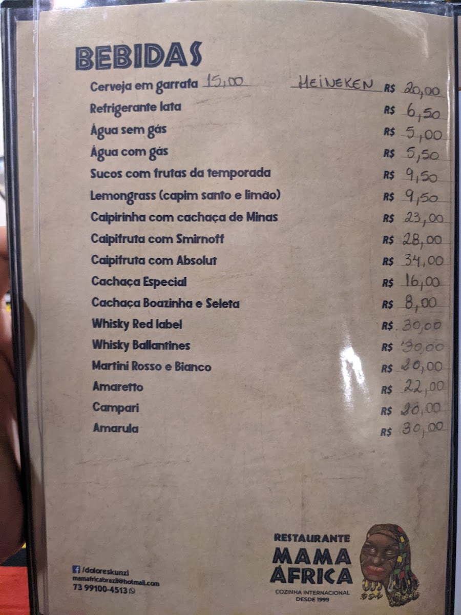 Menu Restaurante Mama África-4
