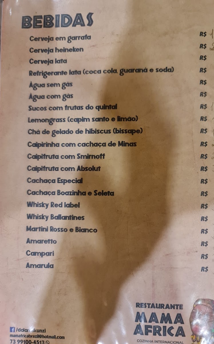 Menu Restaurante Mama África-6