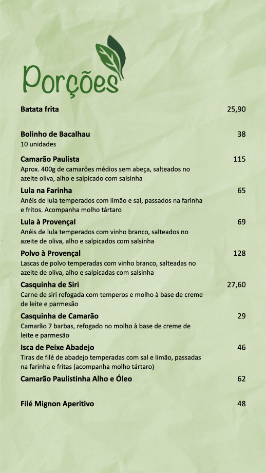 Menu Restaurante Manjericão Ilhabela-1