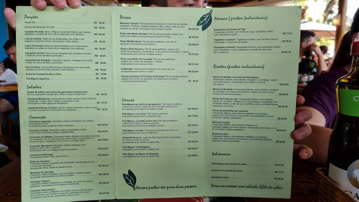 Menu Restaurante Manjericão Ilhabela-8
