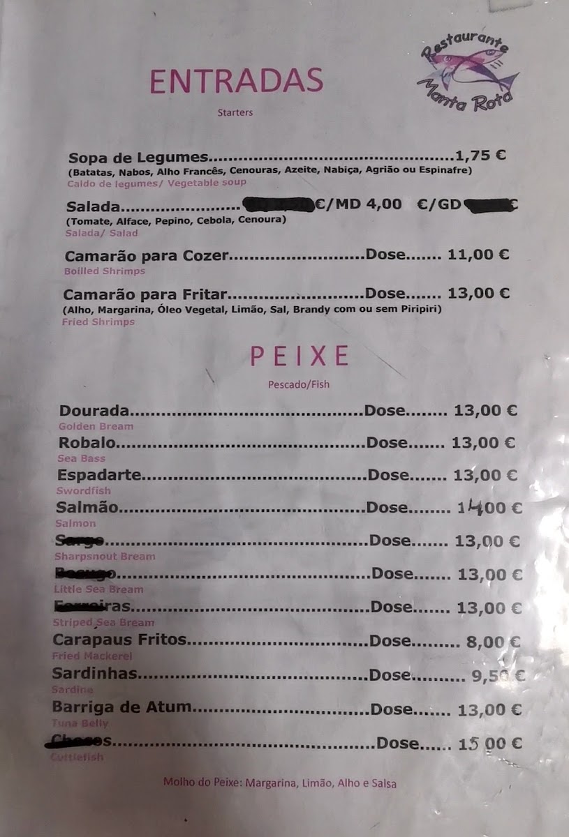 Menu Restaurante Manta Rota-2