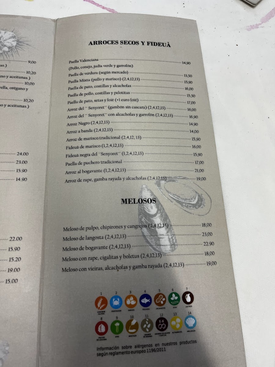 Menu Restaurante Mar De Oro-6