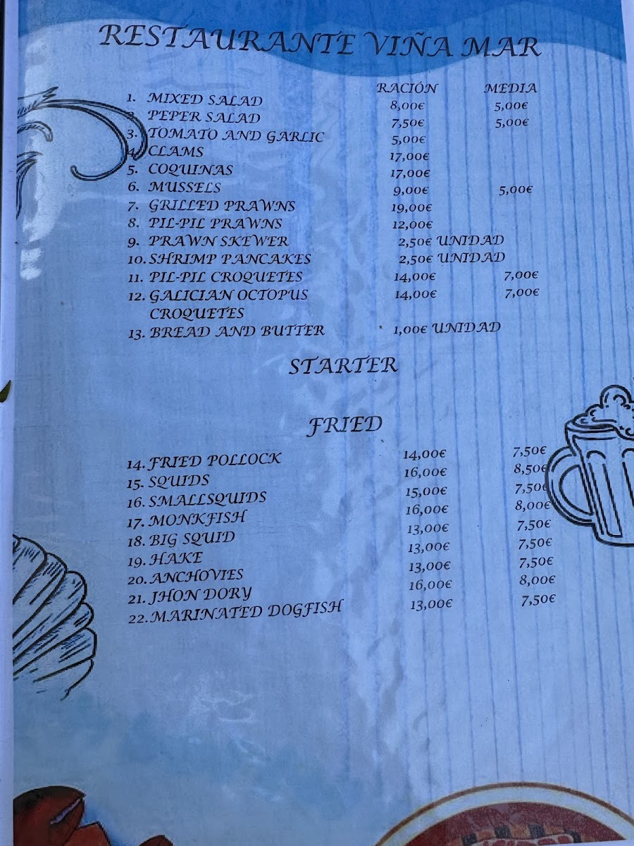 Menu Restaurante Marymar-4