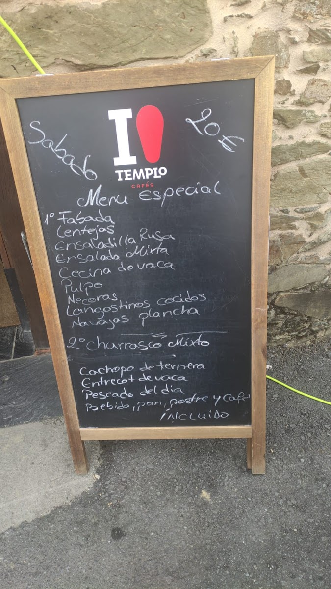 Menu Restaurante Meson 1801-9