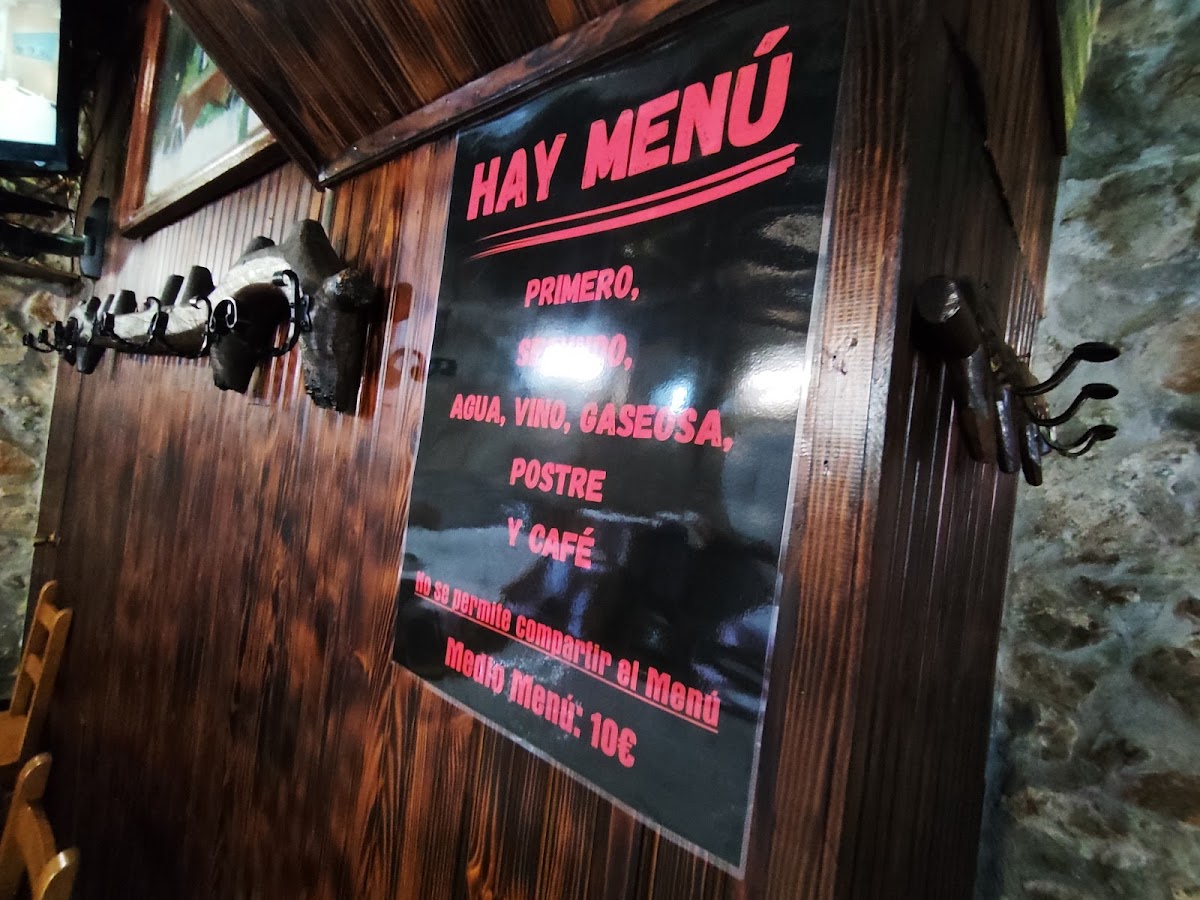 Menu Restaurante Meson El Lago-1