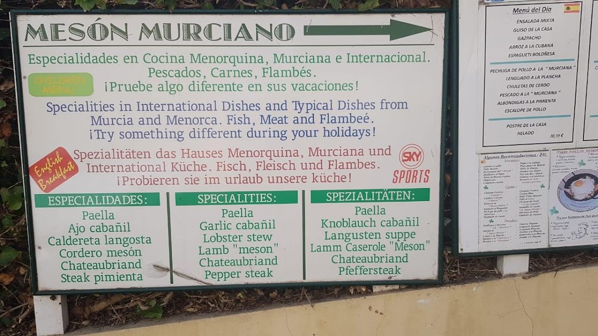Menu Restaurante Meson Murciano-6