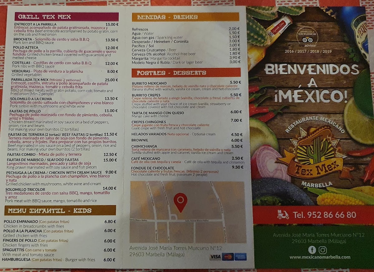 Menu Restaurante Mexicano Tex Mex-2