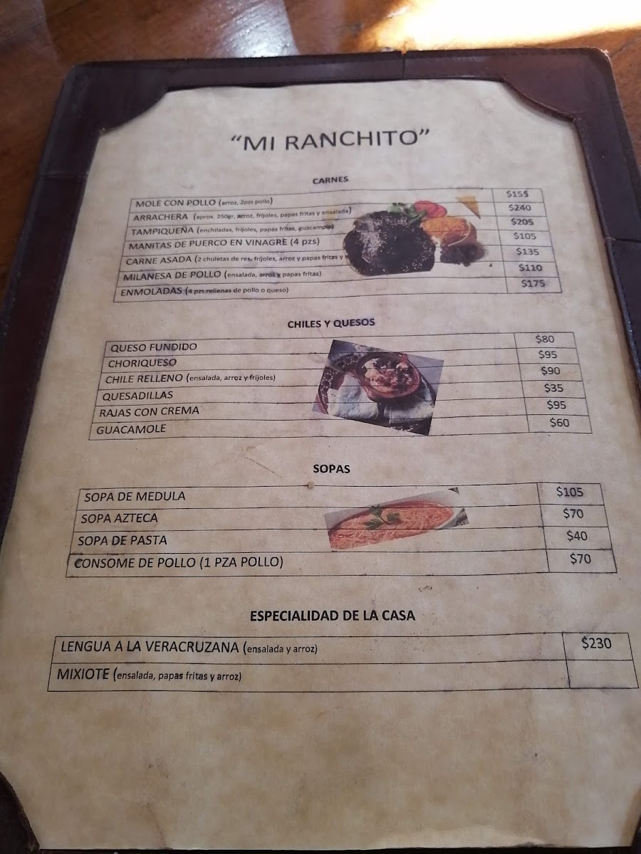 Menu Restaurante Mi Ranchito-3