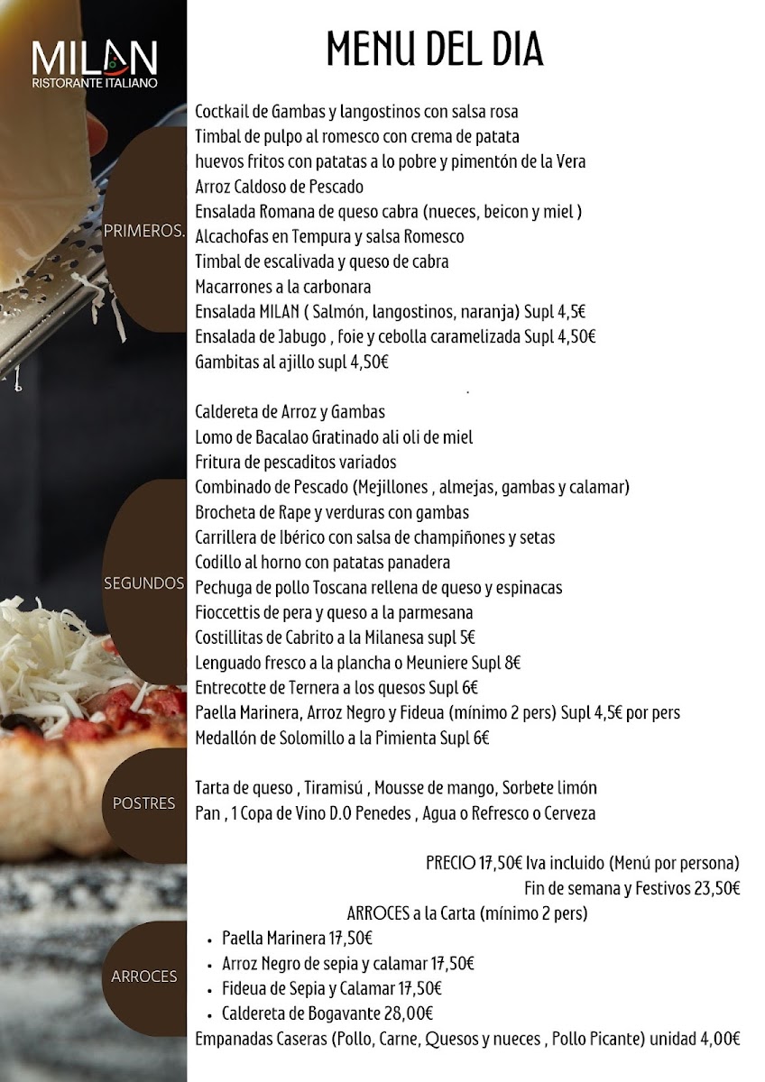 Menu Restaurante Milán Calafell-2