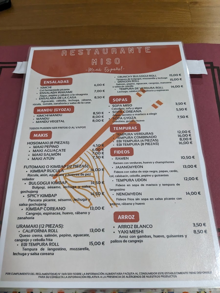 Menu Restaurante Miso-10