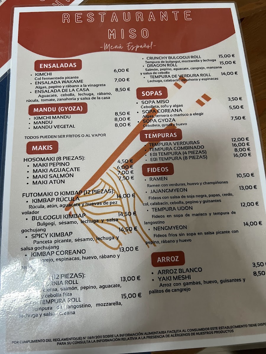 Menu Restaurante Miso-5