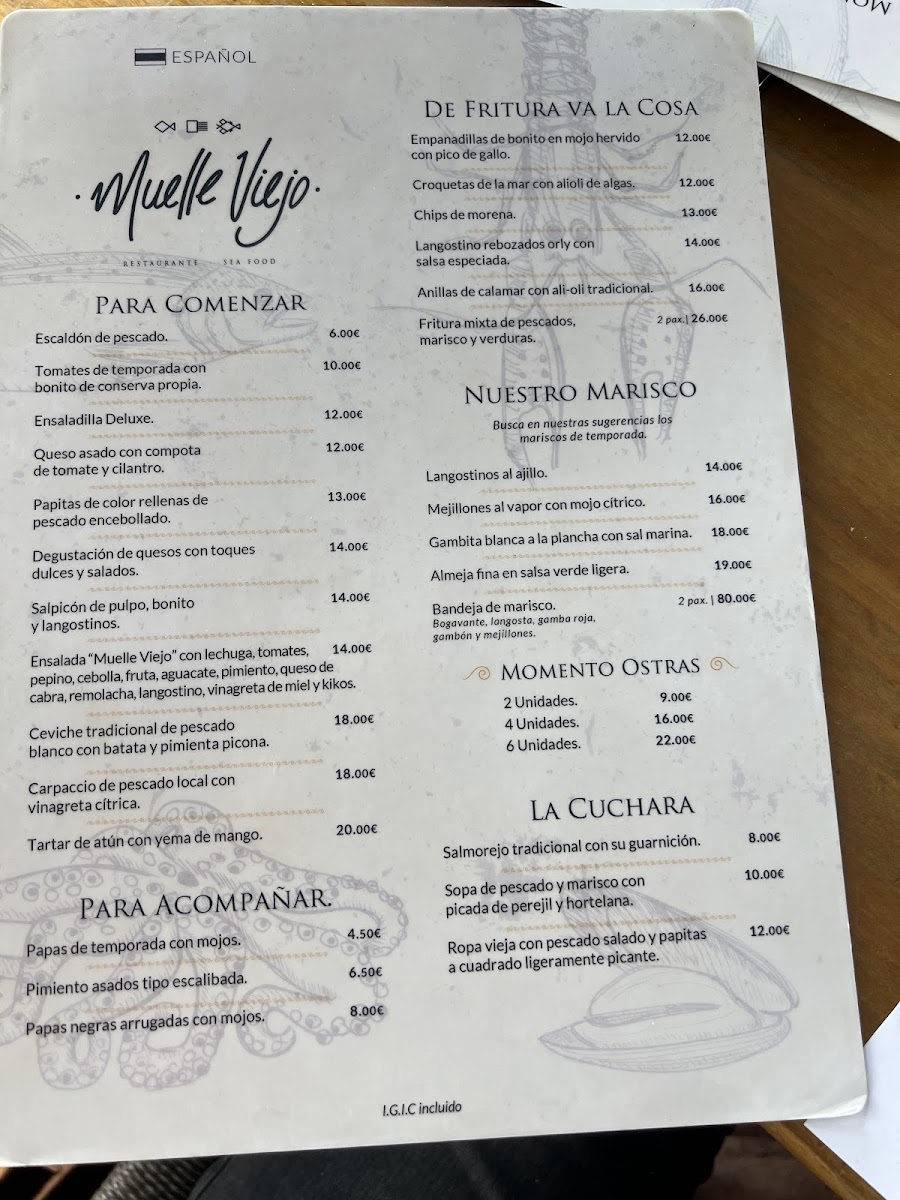 Menu Restaurante Muelle Viejo-1