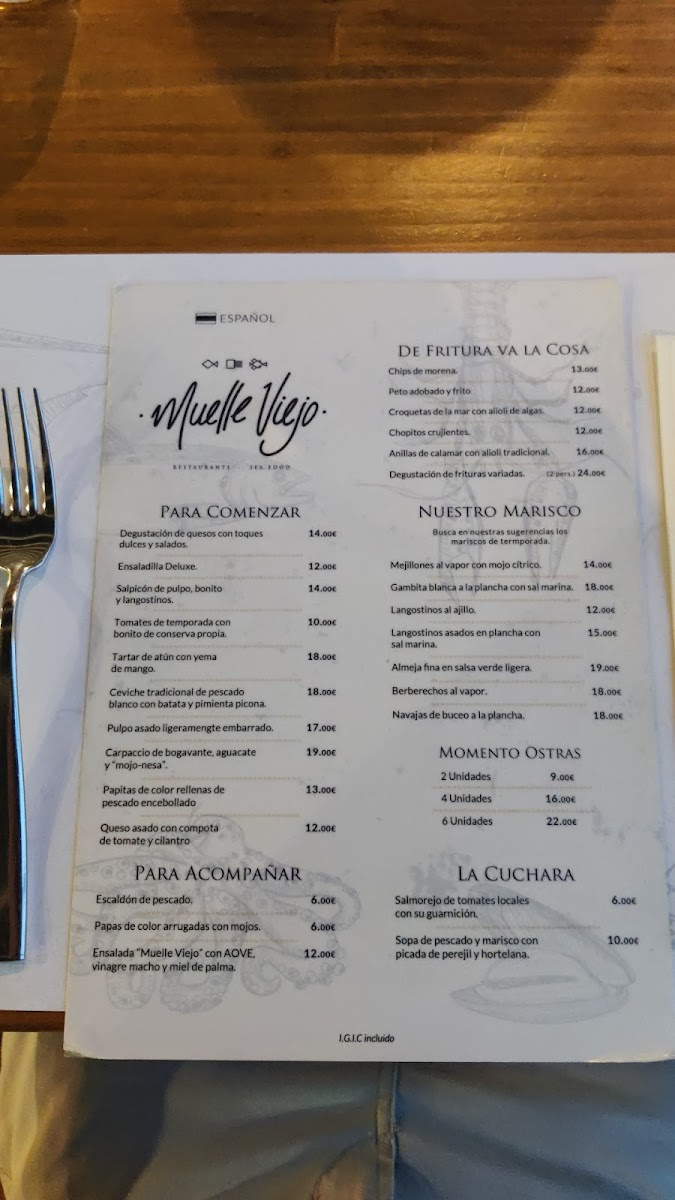 Menu Restaurante Muelle Viejo-9