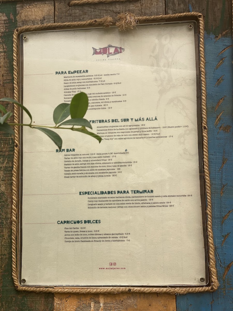 Menu Restaurante Mulai-2