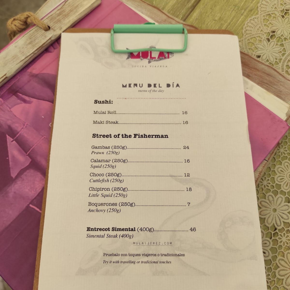Menu Restaurante Mulai-4