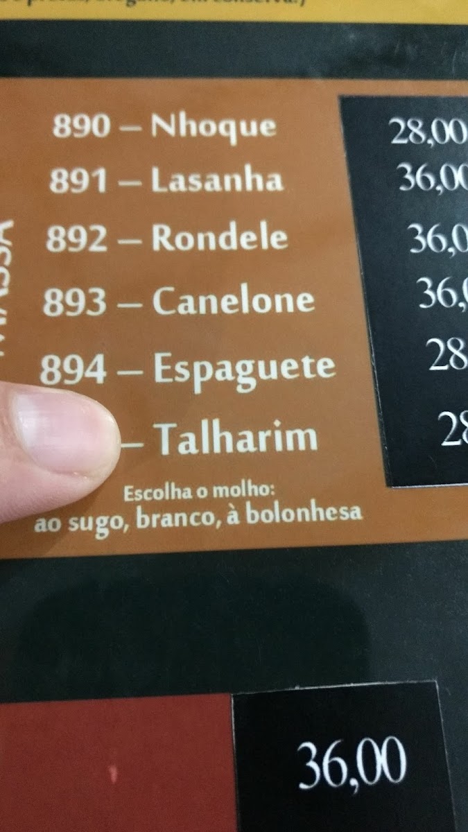 Menu Restaurante No Meio Da Noite-2