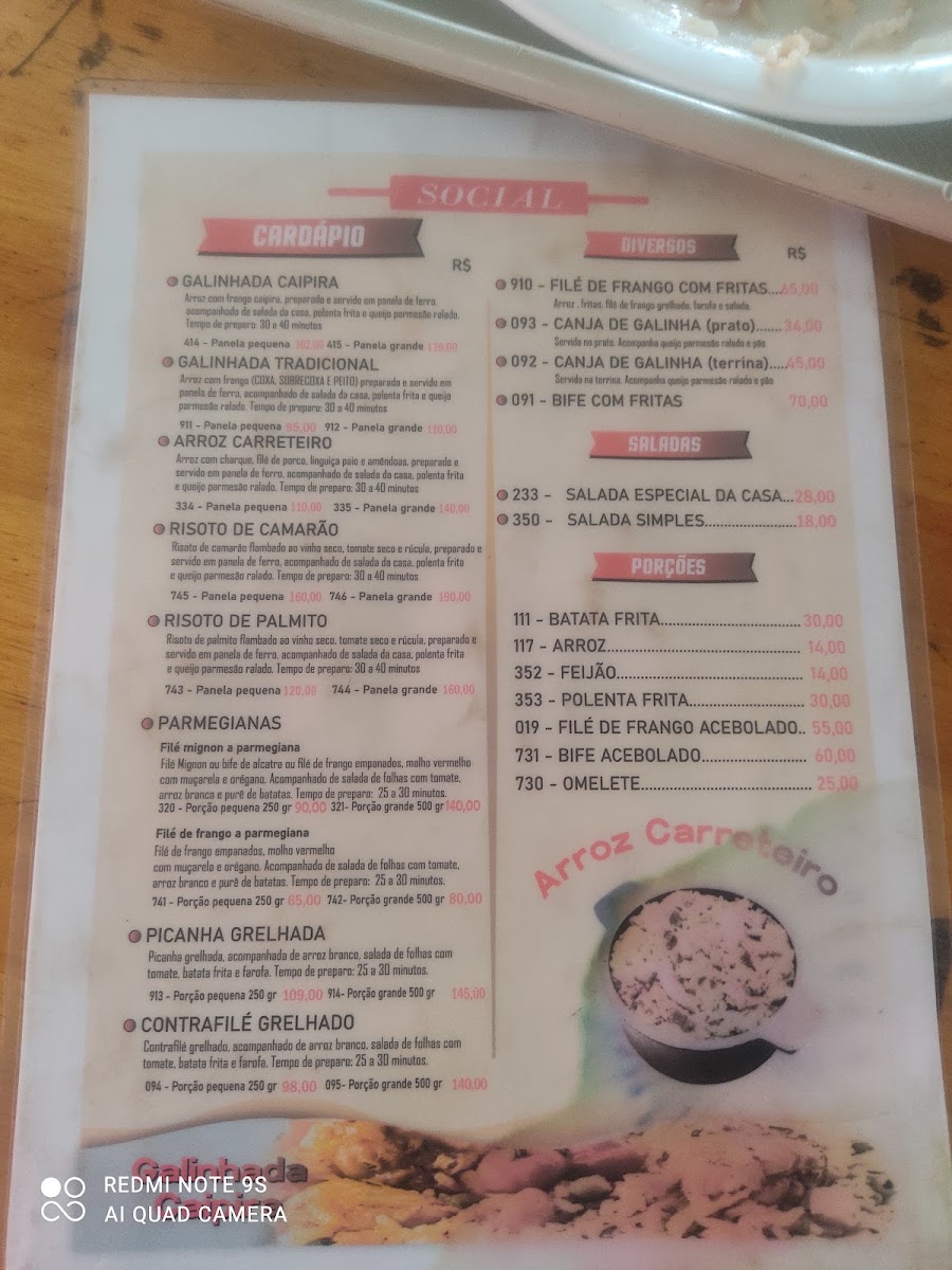 Menu Restaurante Norte Sul 24 Horas-1